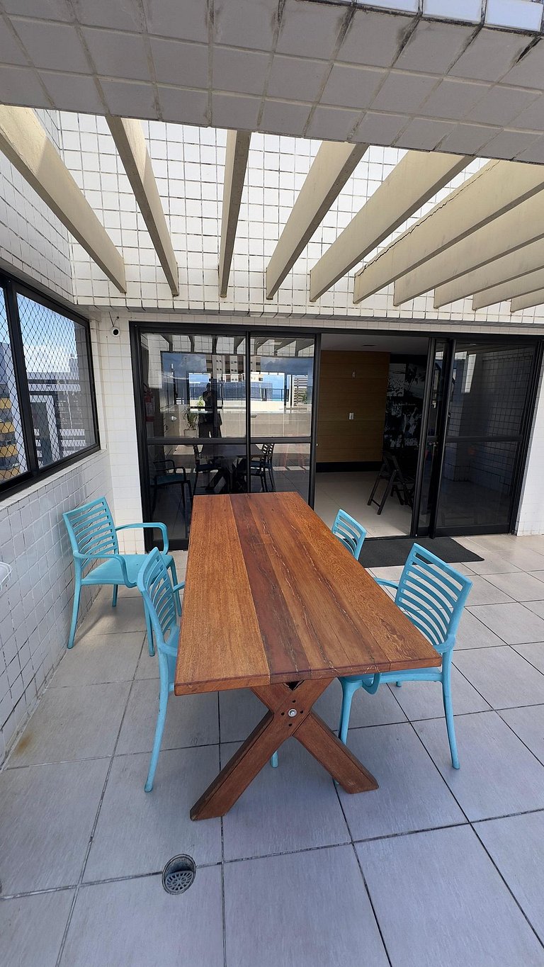 Apt 300 metros da praia Maceió