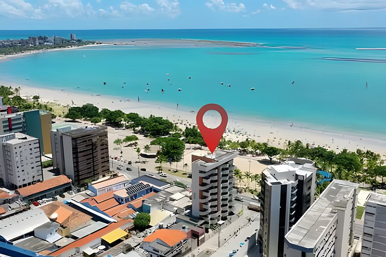 Beira mar incrivel na praia de pajuçara pertinho da roda gig