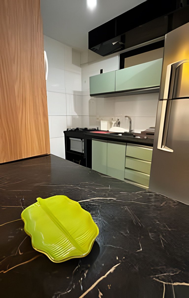 Blue tower 300 metros da praia com piscina