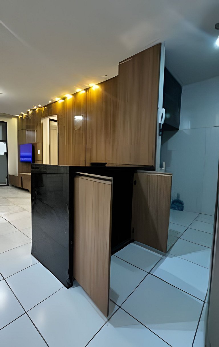 Blue tower 300 metros da praia com piscina