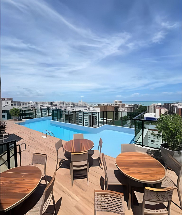 Apartamento de Luxo Liv Residence pertinho da praia