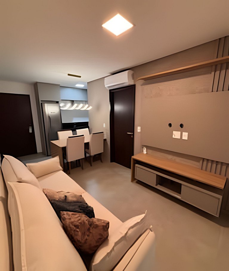 Apt sensacional Liv Residence pertinho da praia