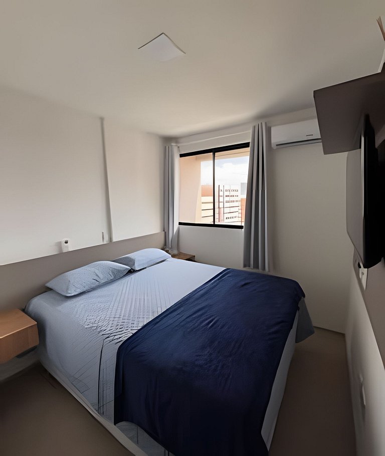 Apt sensacional Liv Residence pertinho da praia