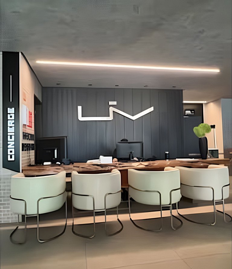 Apt sensacional Liv Residence pertinho da praia