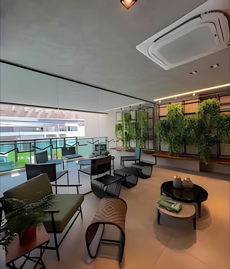 Apt sensacional Liv Residence pertinho da praia