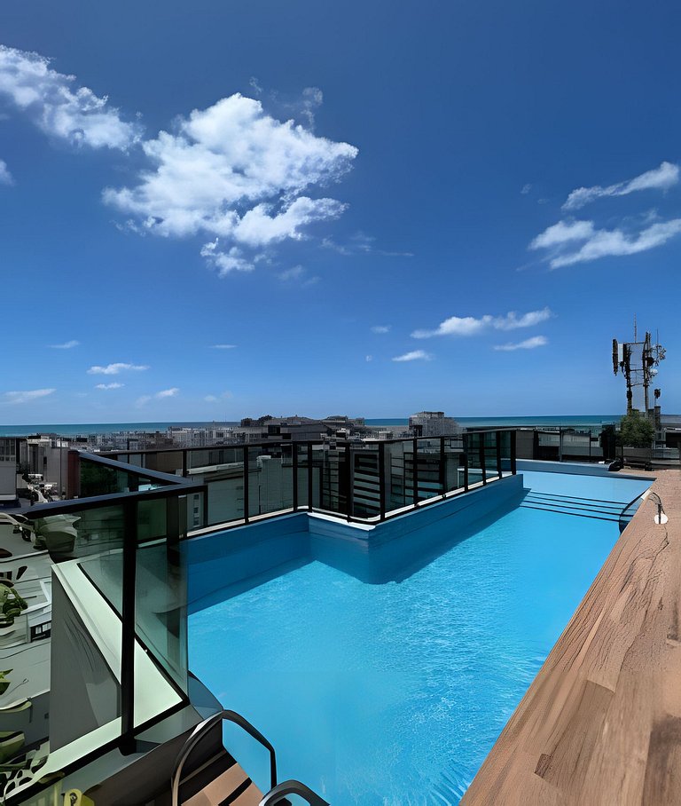 Apt sensacional Liv Residence pertinho da praia