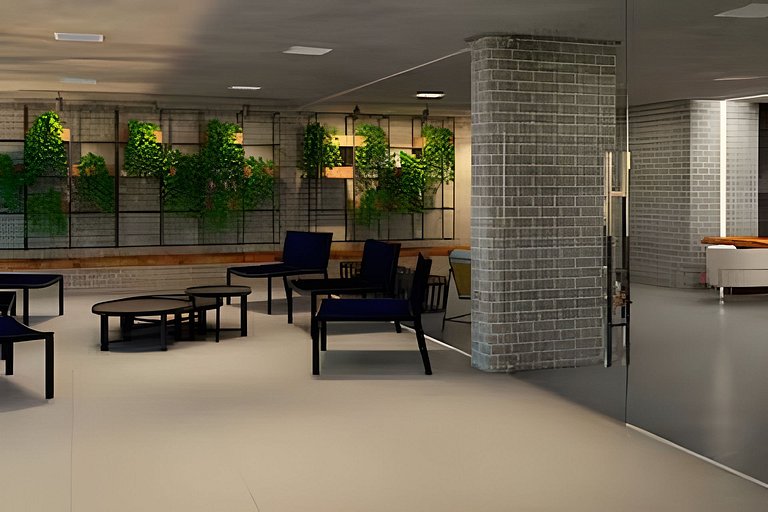 Apt sensacional Liv Residence pertinho da praia