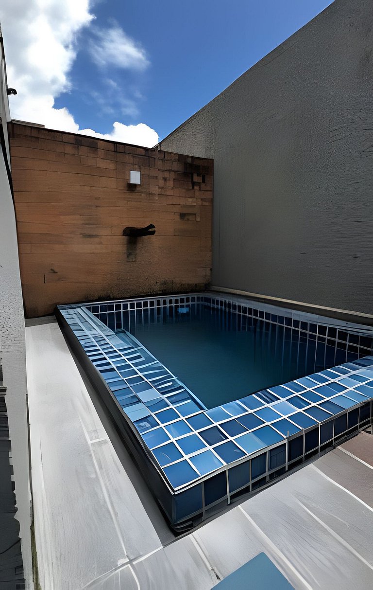 Flat para até 13 pessoas a 5 minutos da praia