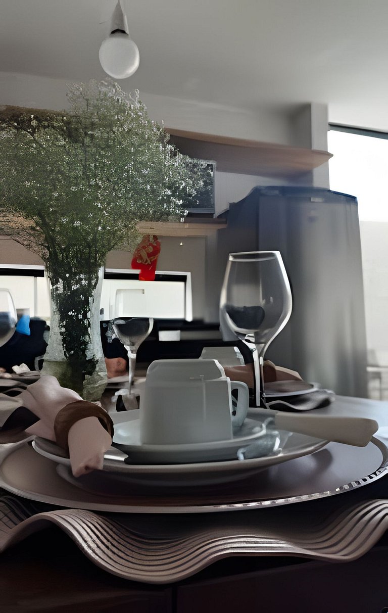 Flat para até 13 pessoas a 5 minutos da praia