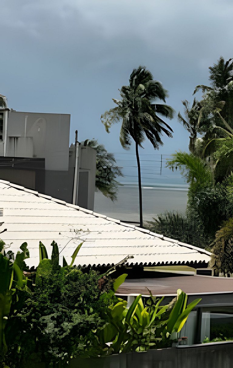 Flat para até 13 pessoas a 5 minutos da praia