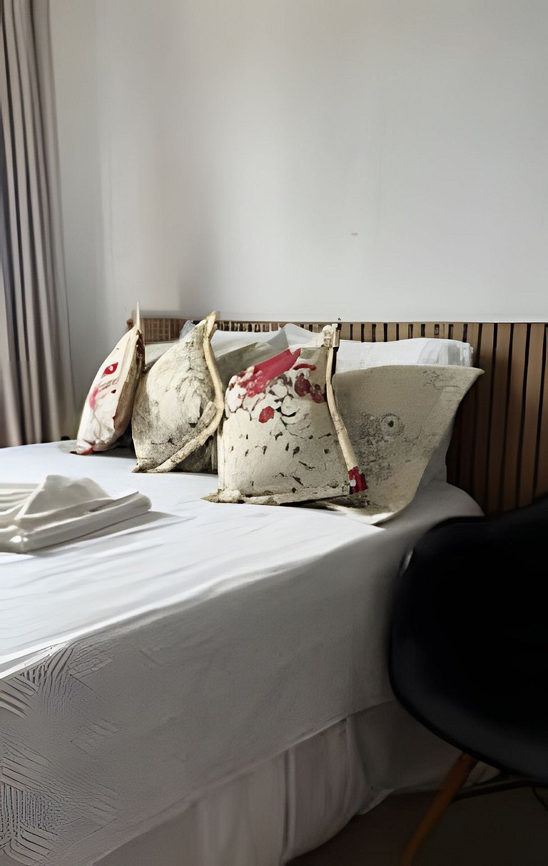 Flat para até 13 pessoas a 5 minutos da praia