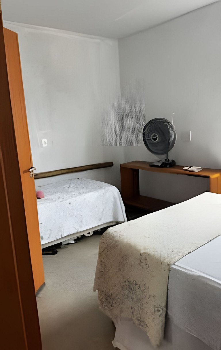 Flat para até 13 pessoas a 5 minutos da praia