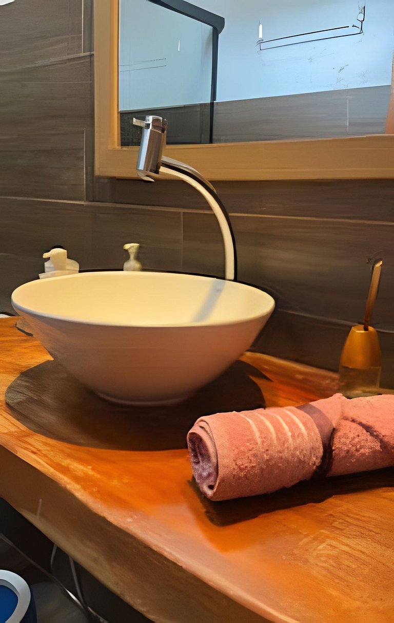 Flat para até 13 pessoas a 5 minutos da praia