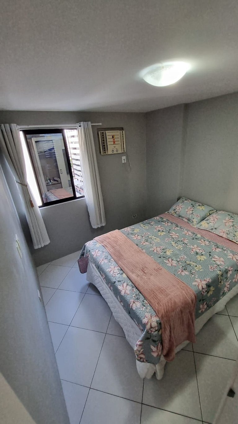 Apartamento com Piscina Incrível pertinho da praia