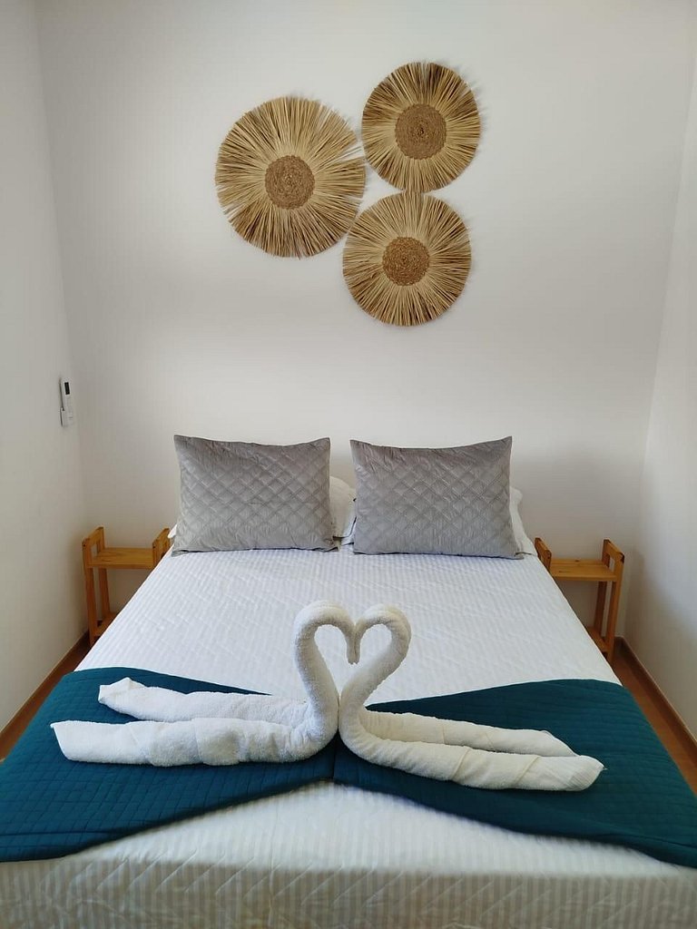 Apto 6 Pessoas Piscina grande perto da praia